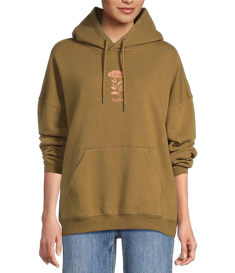Volcom Oversized Stone Art Up Hoodie