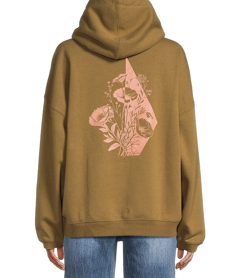 Volcom Oversized Stone Art Up Hoodie