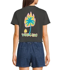 Volcom Pocket Dial Palm Tree Short Sleeve T-Shirt