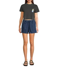 Volcom Pocket Dial Palm Tree Short Sleeve T-Shirt