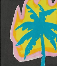 Volcom Pocket Dial Palm Tree Short Sleeve T-Shirt