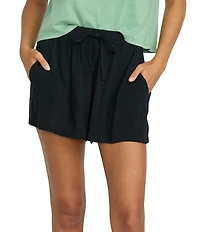 Volcom Pocketed Gauze Pull-On Shorts