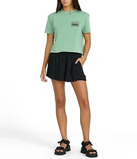 Volcom Pocketed Gauze Pull-On Shorts