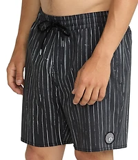Volcom Psyche 17#double; Outseam Swim Trunks