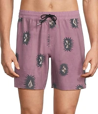 Volcom Psyche 17#double; Outseam Swim Trunks