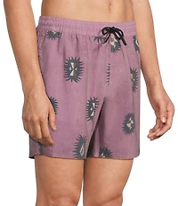 Volcom Psyche 17#double; Outseam Swim Trunks