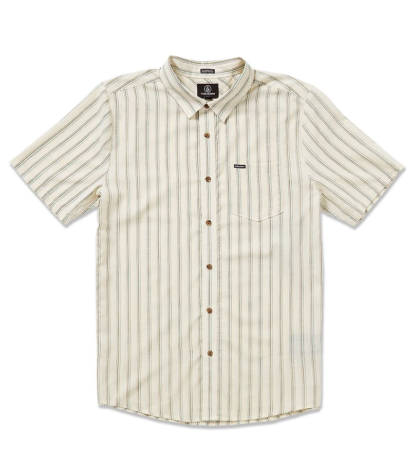 Volcom Rambler Stripe Short Sleeve Woven Shirt