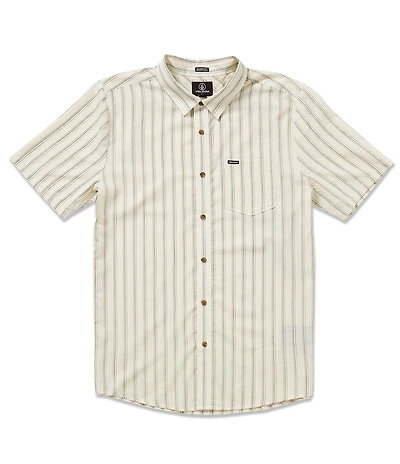 Volcom Rambler Stripe Short Sleeve Woven Shirt