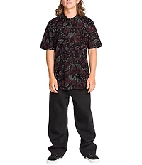 Volcom Scaler Stone Short Sleeve Printed Woven Shirt