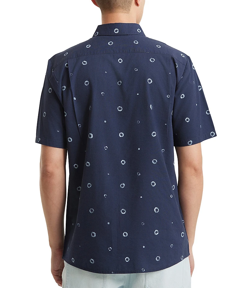 Volcom Scaler Stone Short Sleeve Printed Woven Shirt
