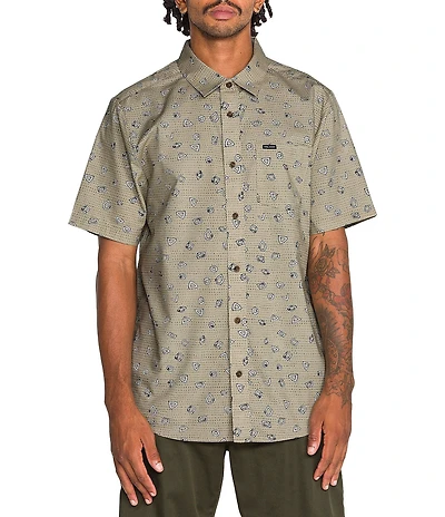 Volcom Scaler Stone Short Sleeve Woven Shirt