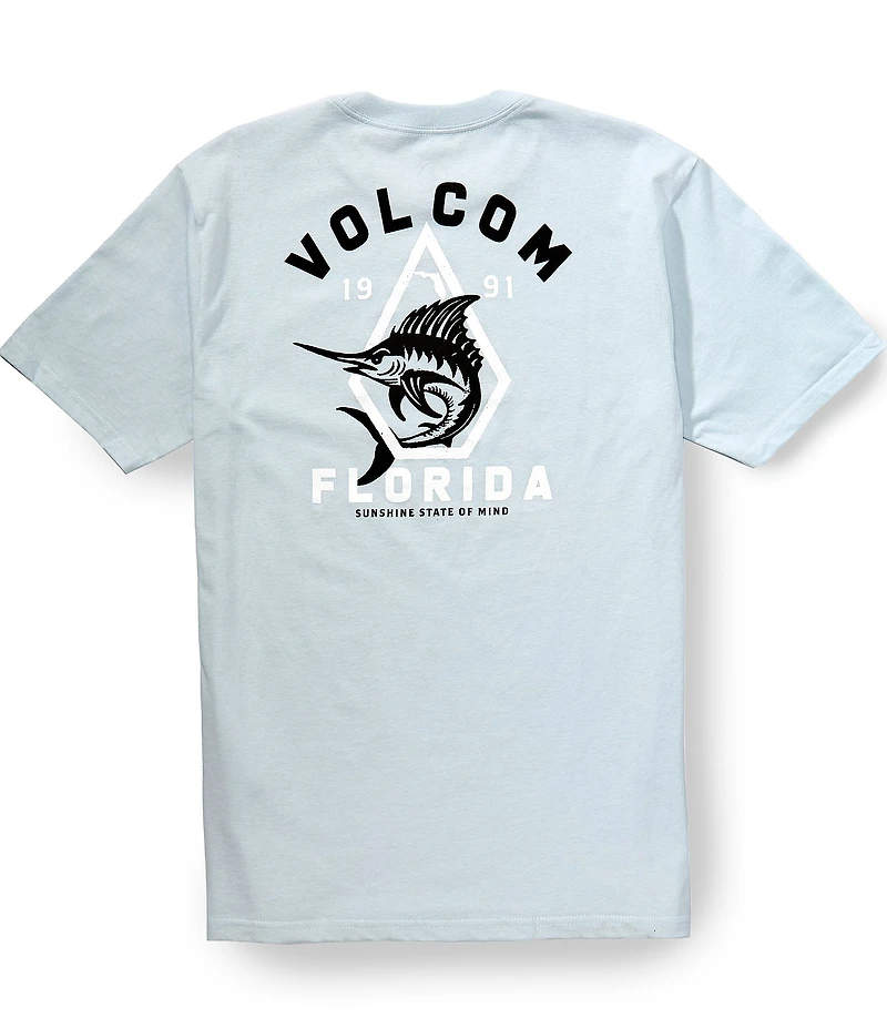 Volcom Short Sleeve 1991 Florida Graphic T-Shirt