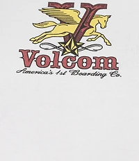 Volcom Short Sleeve As If Cropped Baby Tee