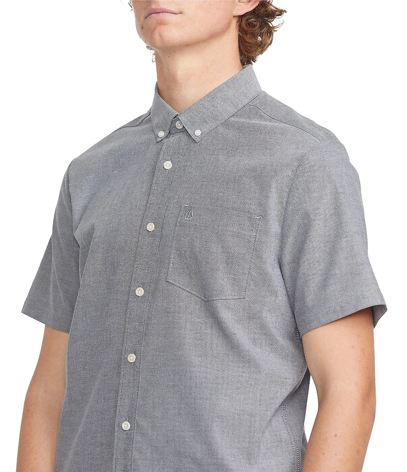 Volcom Short Sleeve Everett Oxford Woven Shirt