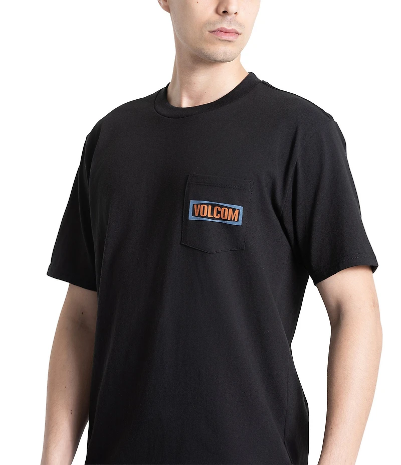 Volcom Short Sleeve Warning Pocket T-Shirt