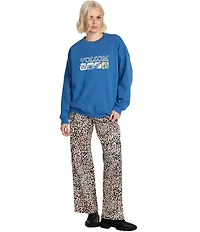 Volcom Stone Long Sleeve Brushed Fleece Sweatshirt