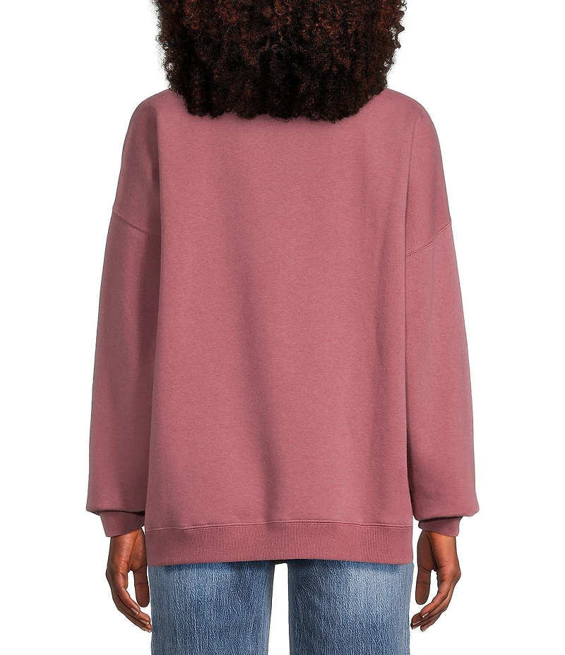 Volcom Stone Long Sleeve Brushed Fleece Sweatshirt