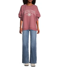Volcom Stone Long Sleeve Brushed Fleece Sweatshirt
