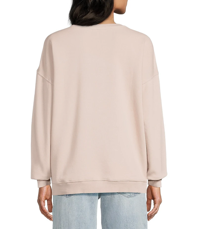 Volcom Stone Long Sleeve Slub Brushed Back Fleece Sweatshirt
