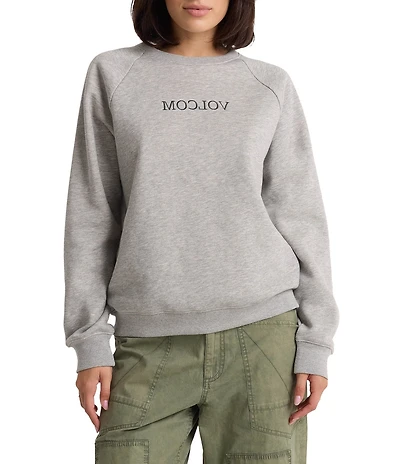 Volcom Stone Magic Long Sleeve Fleece Sweatshirt