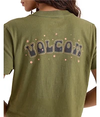 Volcom Super Melt Logo Pocket Cropped T-Shirt