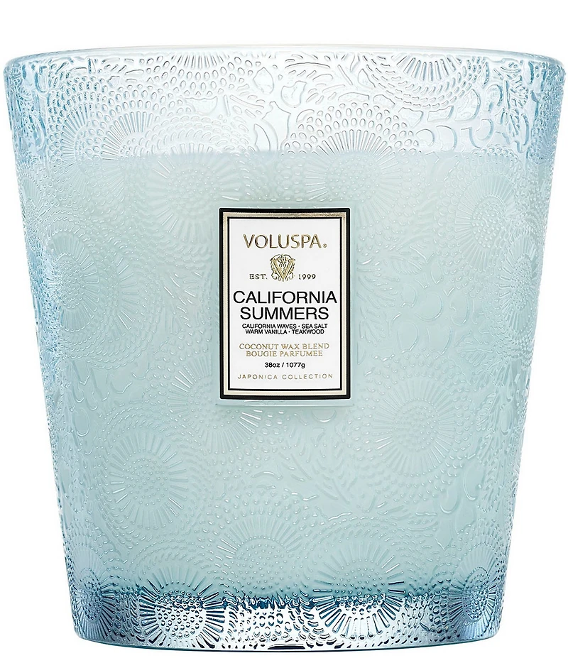 Voluspa California Summers 3 Wick Hearth Candle