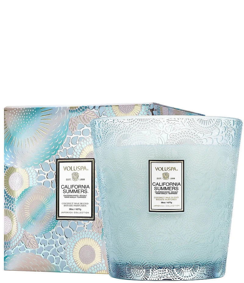 Voluspa California Summers 3 Wick Hearth Candle