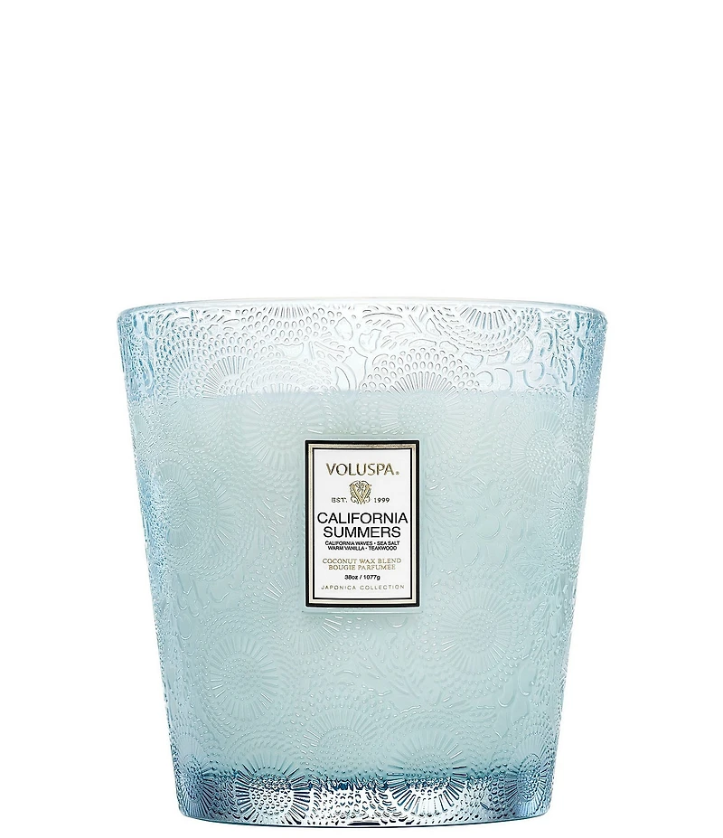 Voluspa California Summers 3-Wick Hearth Candle, 8 oz.