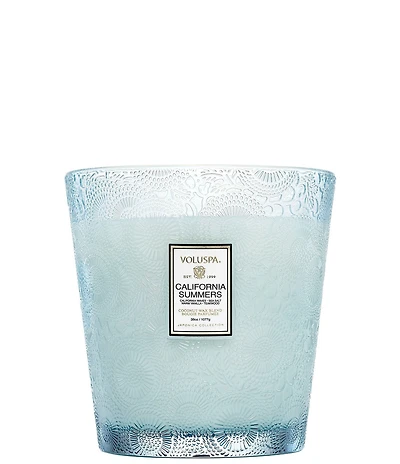 Voluspa California Summers 3-Wick Hearth Candle, 8 oz.