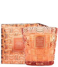 Voluspa Capsule Collection Spiced Pumpkin Latte 3-Wick Hearth Candle