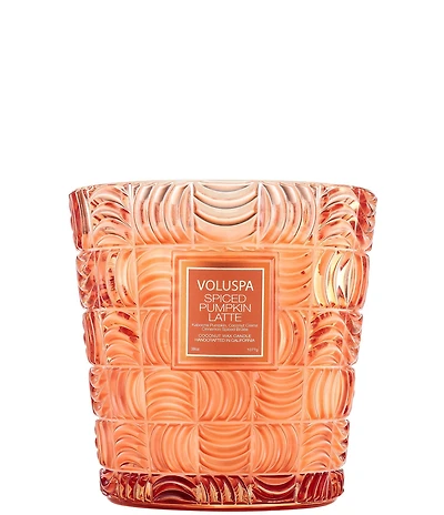 Voluspa Capsule Collection Spiced Pumpkin Latte 3-Wick Hearth Candle