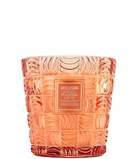 Voluspa Capsule Collection Spiced Pumpkin Latte 3-Wick Hearth Candle