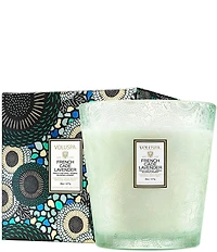 Voluspa French Cade Lavender 3 Wick Hearth Candle