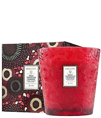 Voluspa Goji Tarocco Orange 3-Wick Hearth Candle, 8 oz.
