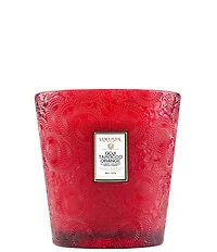 Voluspa Goji Tarocco Orange 3-Wick Hearth Candle, 8 oz.