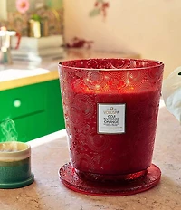 Voluspa Goji Tarocco Orange 5 Wick Hearth Candle with Lid