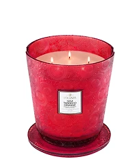 Voluspa Goji Tarocco Orange 5 Wick Hearth Candle with Lid