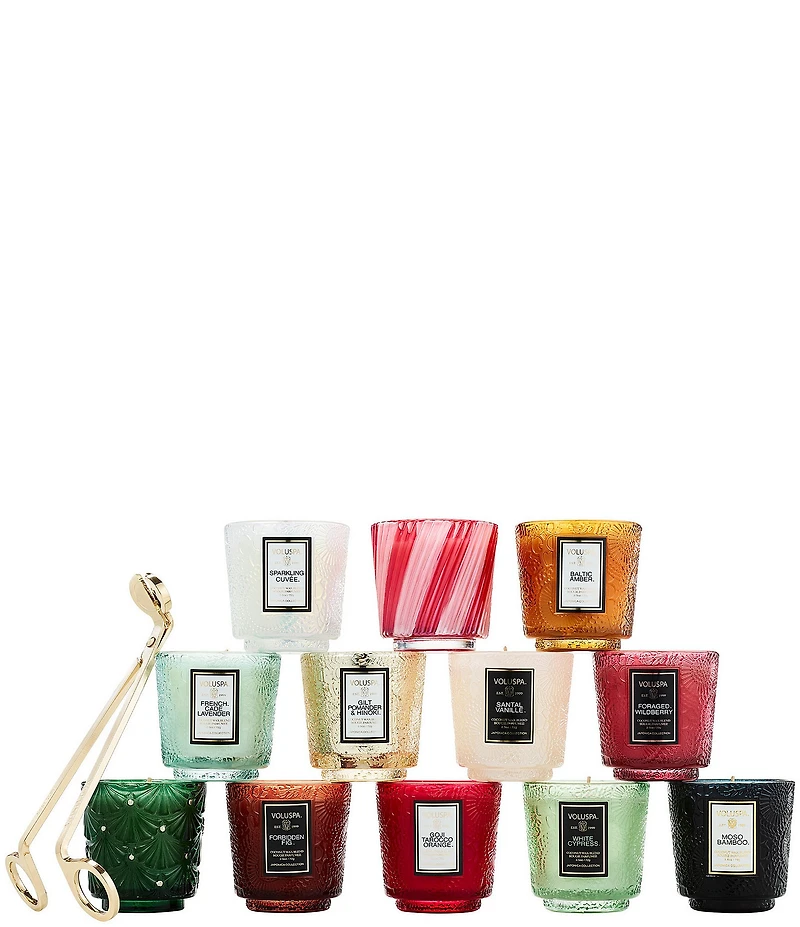 Voluspa Holiday Collection Heritage 12 Day Advent Calendar