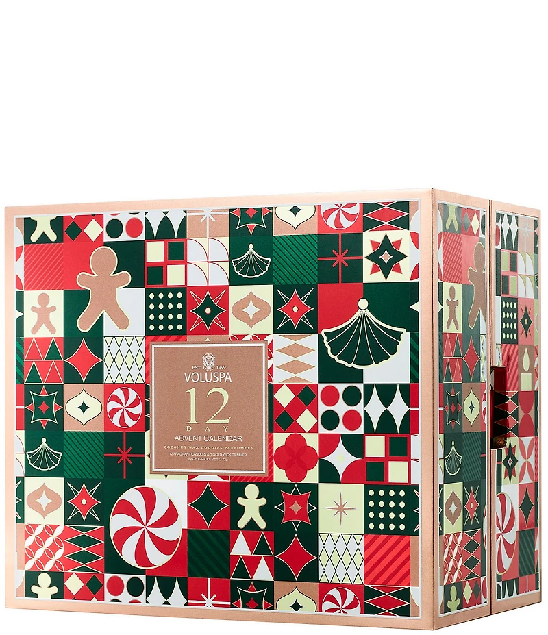 Voluspa Holiday Collection Heritage 12 Day Advent Calendar