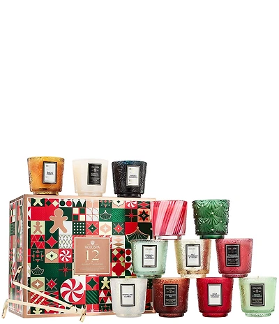 Voluspa Holiday Collection Heritage 12 Day Advent Calendar