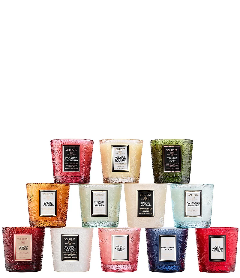 Voluspa Japonica Collection Japonica Archive 12-Piece Votive Candles Limited Edition Gift Set
