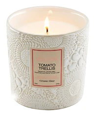 Voluspa Japonica Collection Tomato Trellis Ceramic Luxe Classic Candle