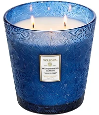 Voluspa Mediterranean Lemon 3 Wick Hearth Candle