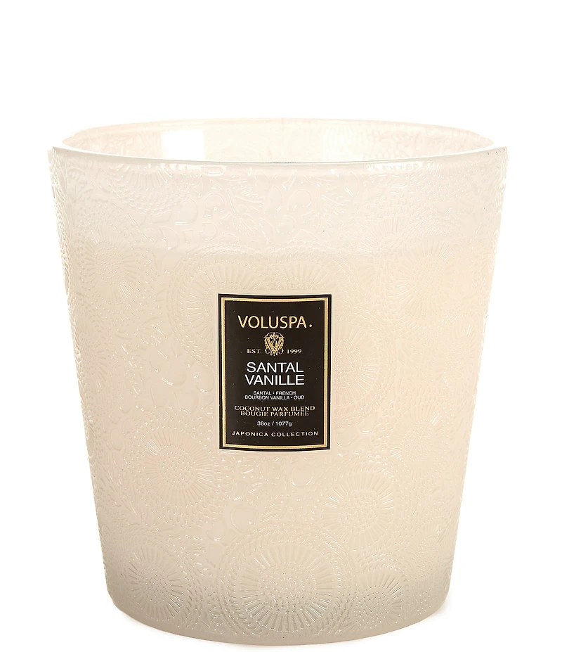 Voluspa Santal Vanille 3-Wick Hearth Candle