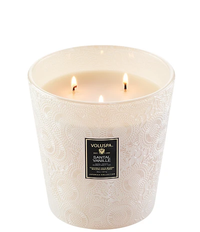 Voluspa Santal Vanille 3-Wick Hearth Candle