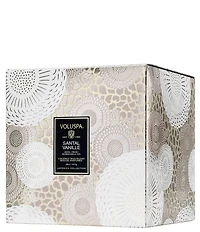 Voluspa Santal Vanille 3-Wick Hearth Candle, 8 oz.