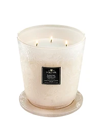 Voluspa Santal Vanille 5 Wick Hearth Candle with Lid