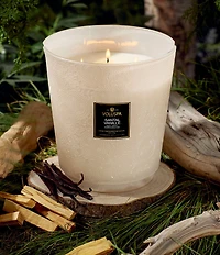 Voluspa Santal Vanille 5 Wick Hearth Candle with Lid