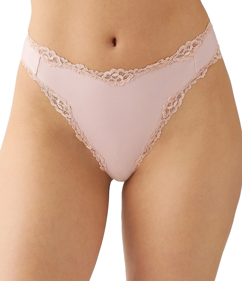 Wacoal b.tempt'd by Wacoal Future Foundation Soft Stretch Hi-Leg with Lace Panty