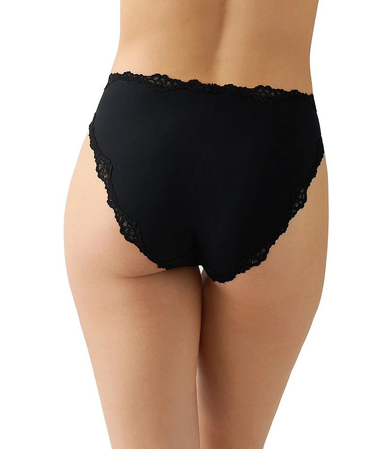 Wacoal b.tempt'd by Wacoal Future Foundation Soft Stretch Hi-Leg with Lace Panty